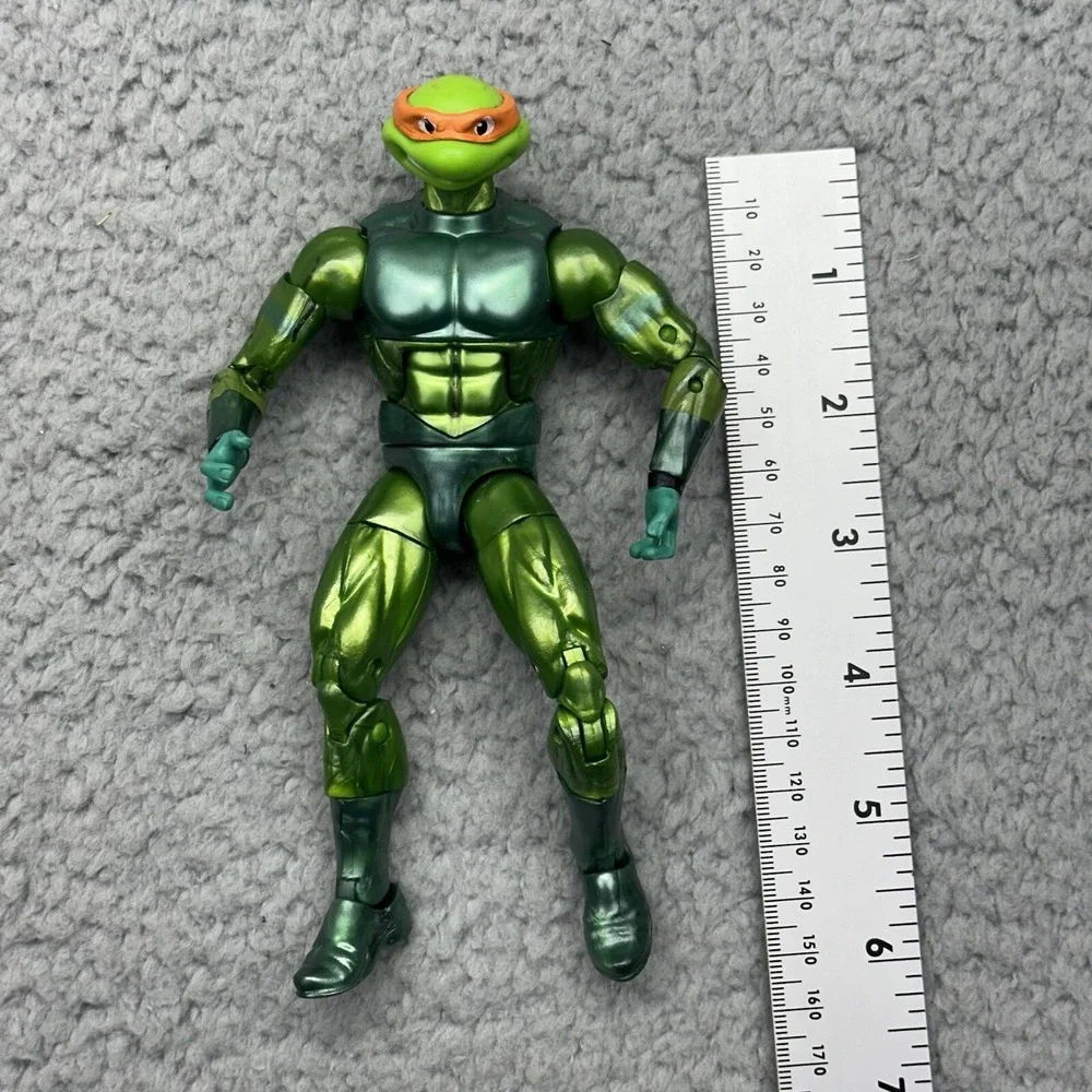 Marvel Legends VAULT GUARDSMAN MALE BODY 1/12 Figure Custom w/ Ninja Turtle Head